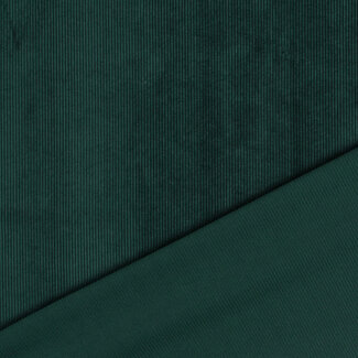 Ribbed Nicky Velours dark green
