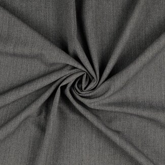 Fibre Mood Wol Twill Pantalon - dark grey