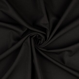 Fibre Mood Wol Twill Pantalon - black