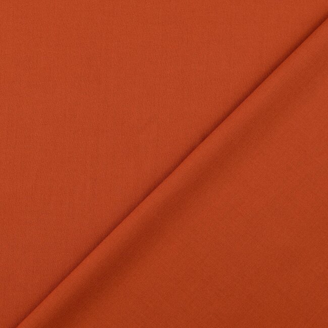 Fibre Mood Wol Twill Pantalon - brique