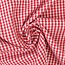 Cotton Poplin Basic mini vichy checks - red
