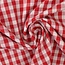 Cotton Poplin Basic 1cm vichy checks - red