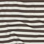 French Terry horizontal stripes - taupe