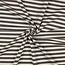 French Terry horizontal stripes - taupe