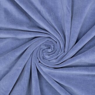 Velours Velvet cotton pantalon stretch - denim