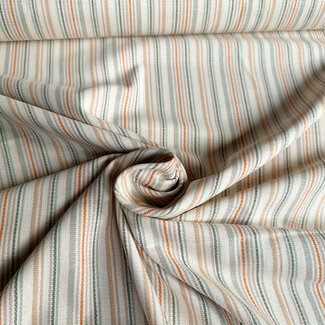 Cotton Etamine Weave - lines