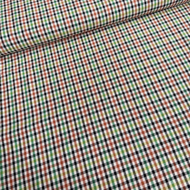 Cotton viscose mix Weave - pied de poule