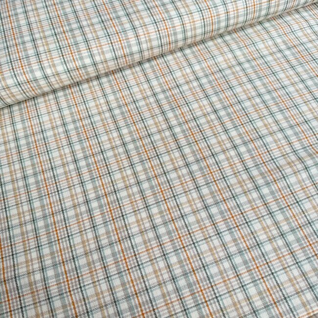 Cotton Etamine Weave - checks