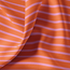 Tricot oeko-tex - horizontal stripes orange/candy