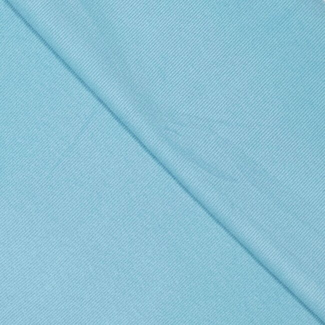 Double Brushed Rib tricot - delfinium blue