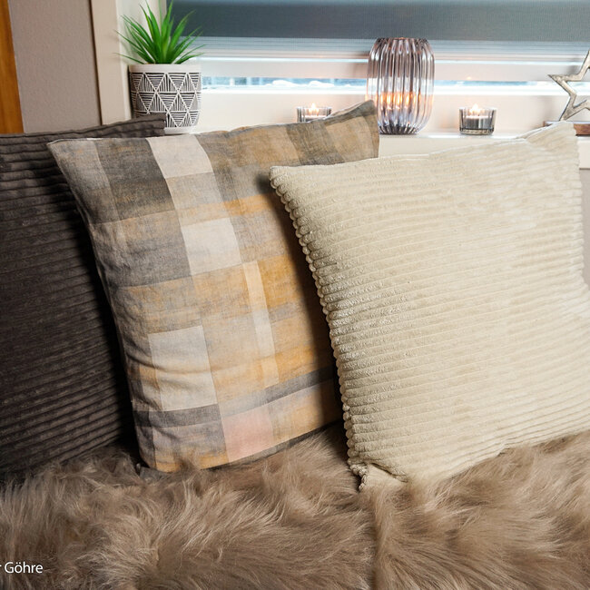 Wide Heavy Corduroy deco - sand