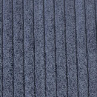 Wide Heavy Corduroy deco - midblue