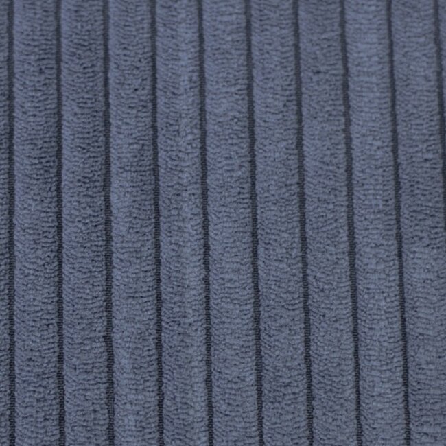 Wide Heavy Corduroy deco - midblue