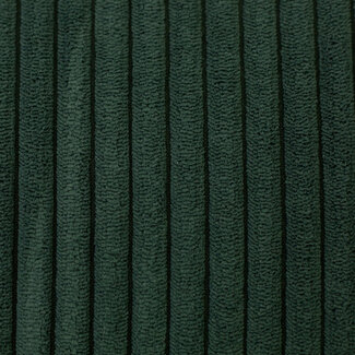 Wide Heavy Corduroy deco - dark green