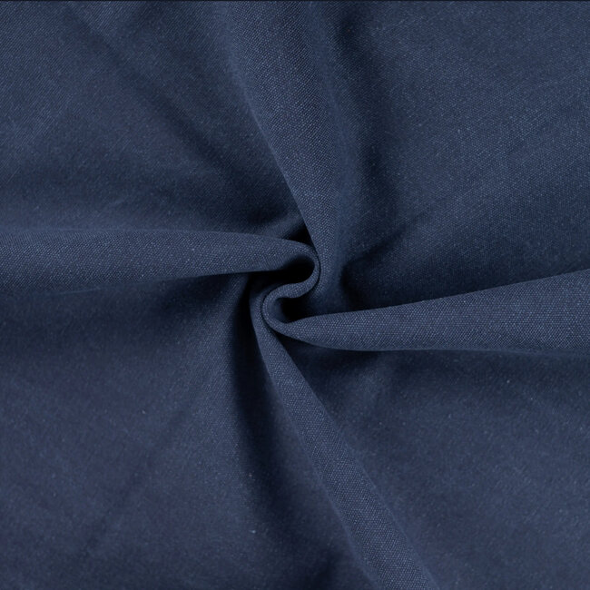 WAXED Heavy Washed Canvas - dark blue