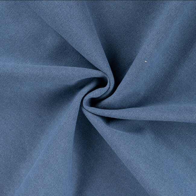 WAXED Heavy Washed Canvas - denimblue