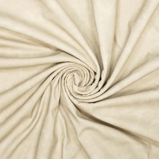 De Stoffenkamer Faux-Leather vegan washed - creme