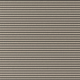 Tricot oeko-tex - horizontal stripes mini ecru/black