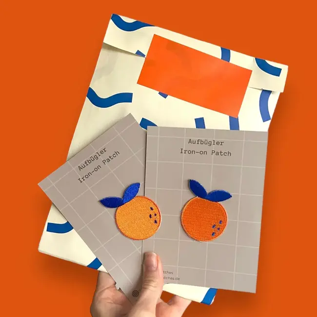 hejpatches Strijkapplicatie appelsien