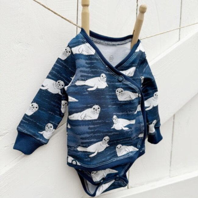 Tricot oeko-tex - arctic dark blue seal