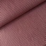 Wrinkle Cotton  stripes - burgundy