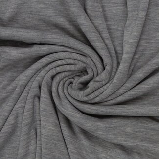 Merino Wol tricot - grey