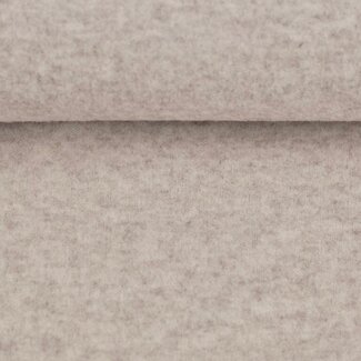 Merino Wol Fleece - ecru