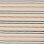 COUPON - 95 cm - Ribbed tricot - creamy naturel stripes