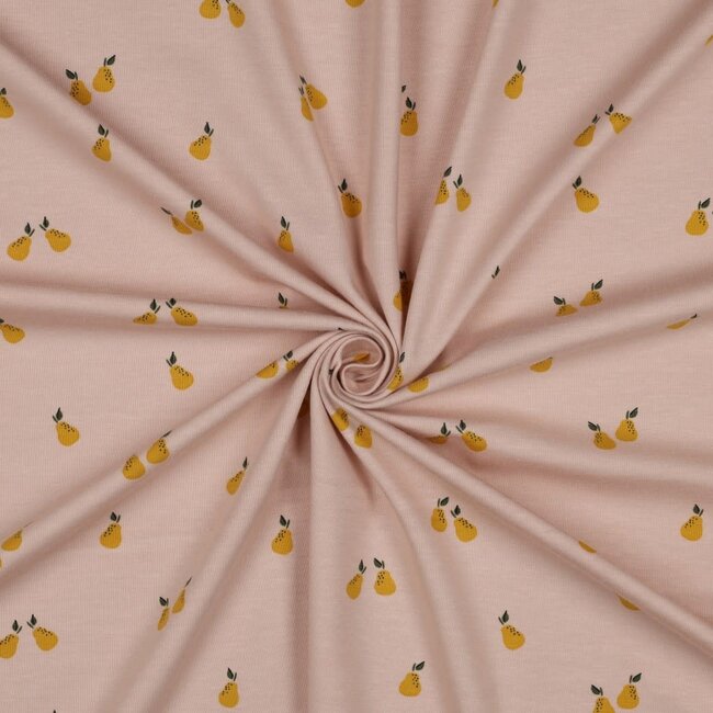 Tricot mini fruit light mauve