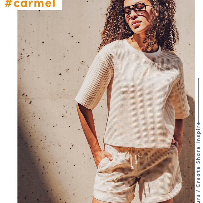 Fibre Mood Wafel Katoen creamy white