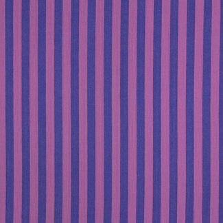 Cotton - Stripes yarn dyed pink/royal