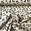 Babyrib leopard offwhite