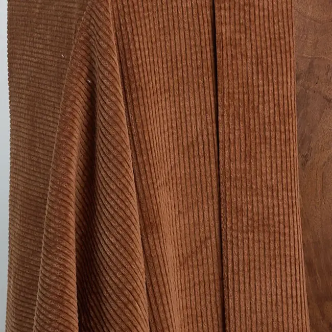 Atelier Brunette Ribfluweel Velours bubble - Pecan Pie