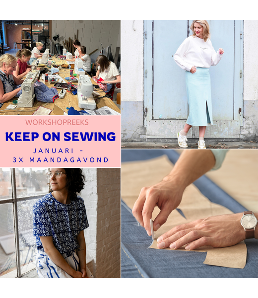 Workshop keep on sewing JANUARI