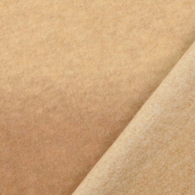 Wol mix coat degrade - sand