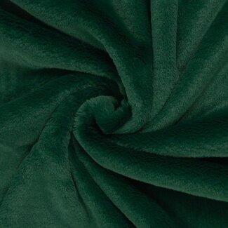 Faux Fur Bont -  dark green