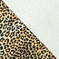 Cotton canvas Twill - leopard brown