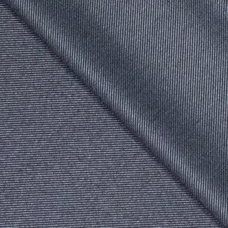 Fibre Mood Bamboo Pantalon diagonal lines - dark denim