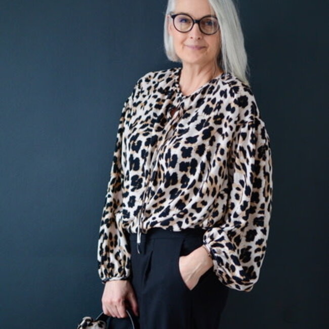 Viscose Leopard golden