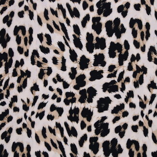 Viscose Leopard golden