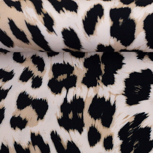 Viscose Leopard golden