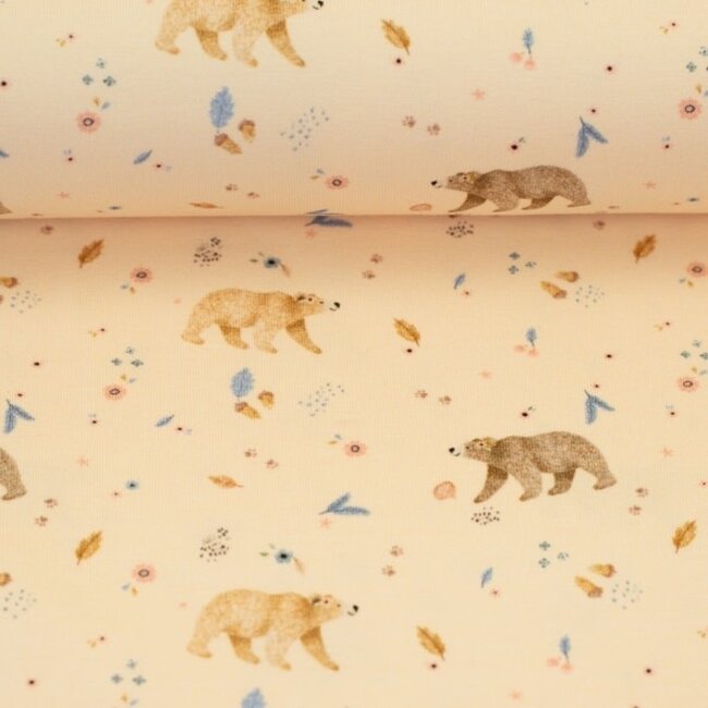 Tricot mini bears creamy vanilla