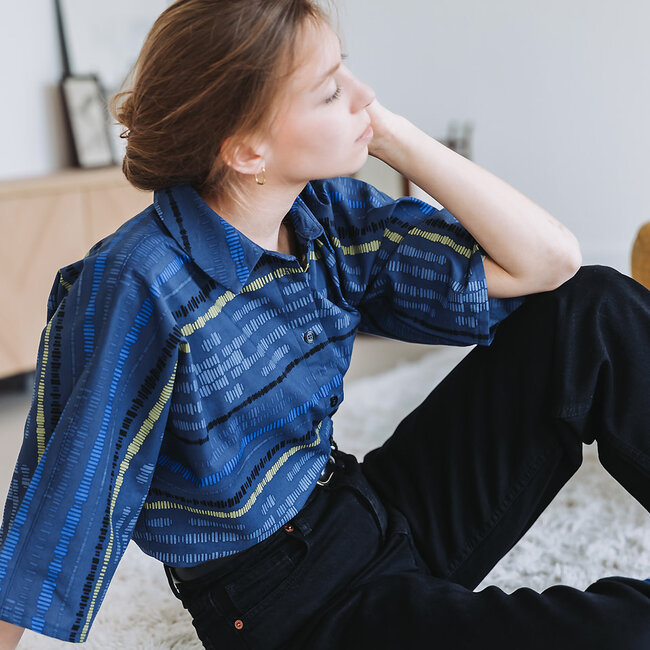 See You At Six SYAS poplin katoen - Sound Waves