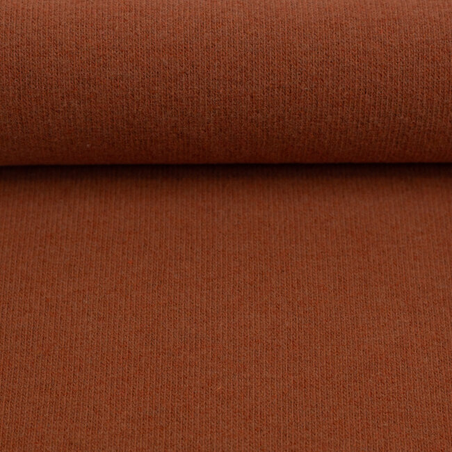 Soft Cotton Knit - Rust