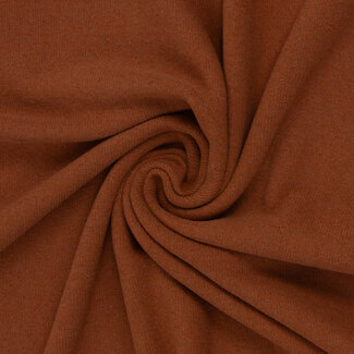 Soft Cotton Knit - Rust