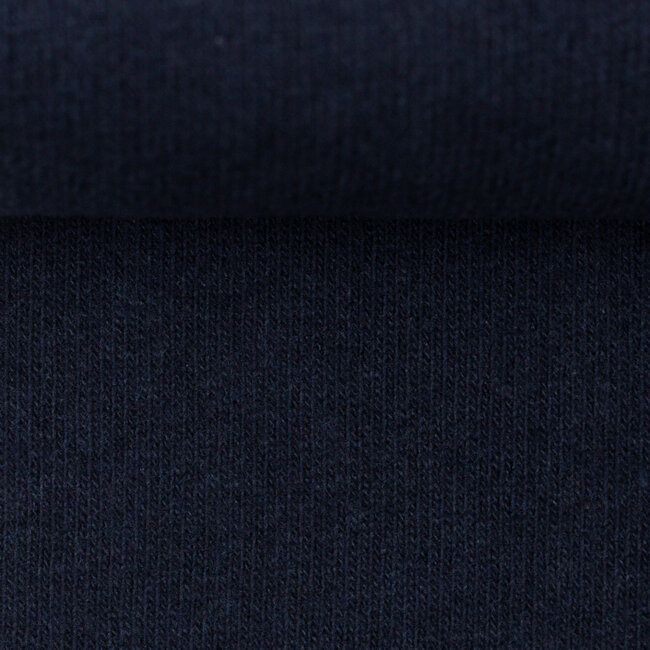 Soft Cotton Knit - Dark Blue
