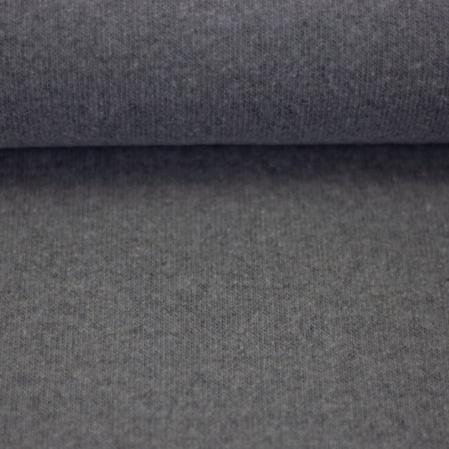 Soft Cotton Knit - Mid Grey