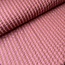 Seersucker Cotton mix - mid  Stripes rusty pink / camel