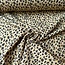 De Stoffenkamer Double Gauze sandy brown leopard