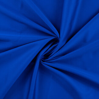 Pure Cotton - Satijn - royal blue